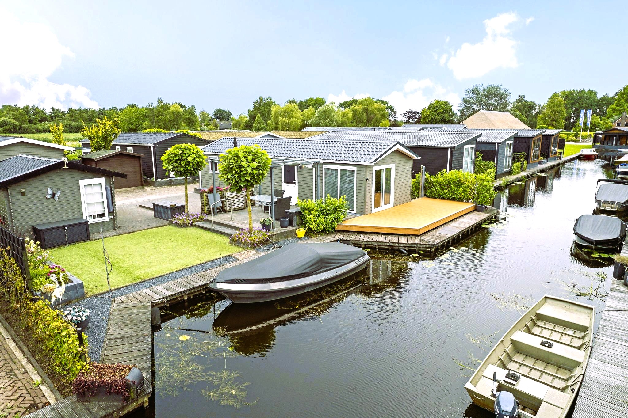 Vakantiehuisje huren in Giethoorn
